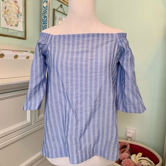 Ann Taylor Off Shoulder Top - Picture 1 of 3